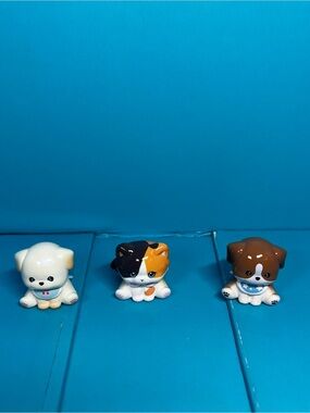 Strawberry Mousseta - Doudou And Friends - Three Minifigures